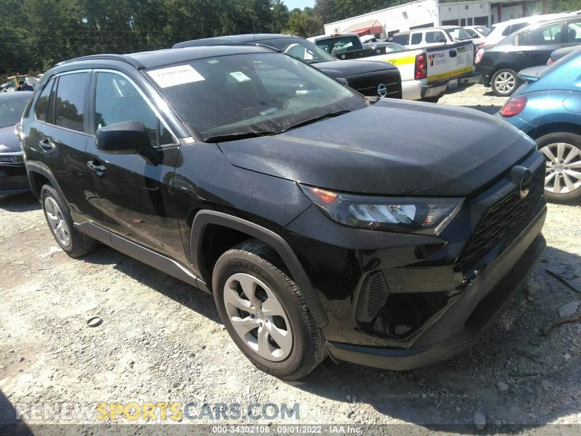 1 Photograph of a damaged car 2T3H1RFV7MC124390 TOYOTA RAV4 2021