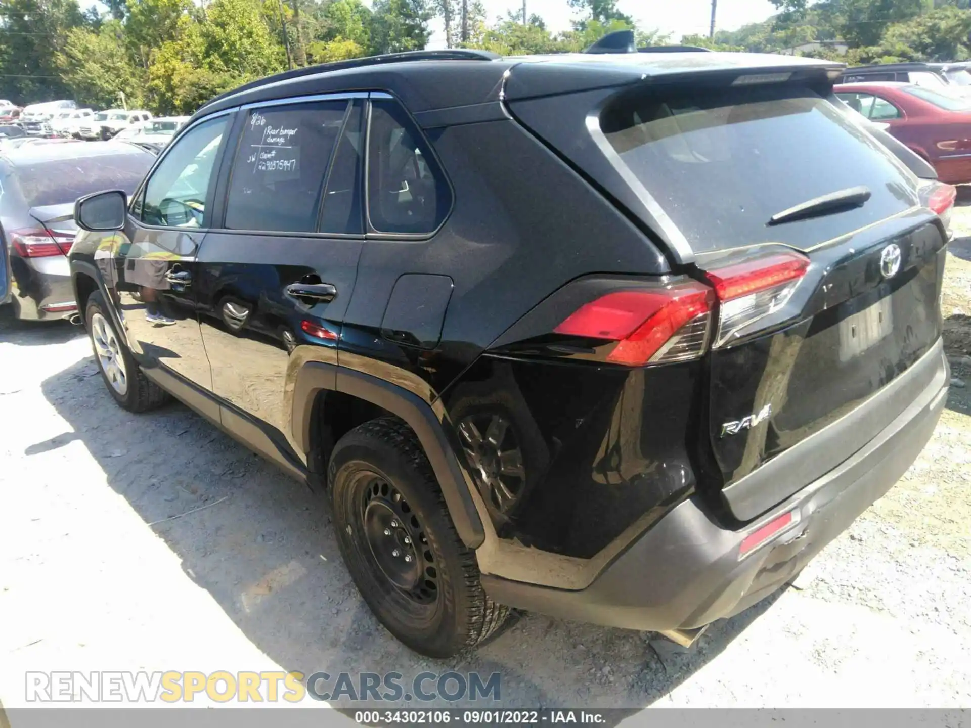 3 Photograph of a damaged car 2T3H1RFV7MC124390 TOYOTA RAV4 2021