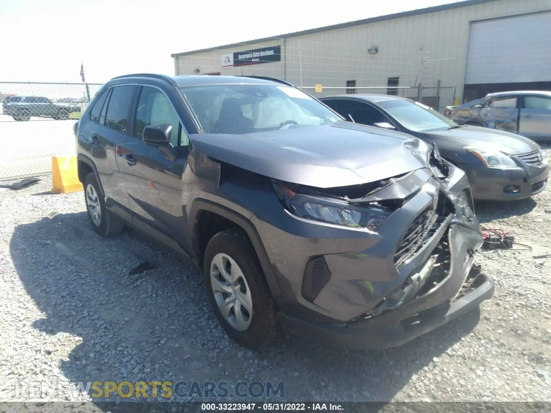 1 Photograph of a damaged car 2T3H1RFV7MC129881 TOYOTA RAV4 2021