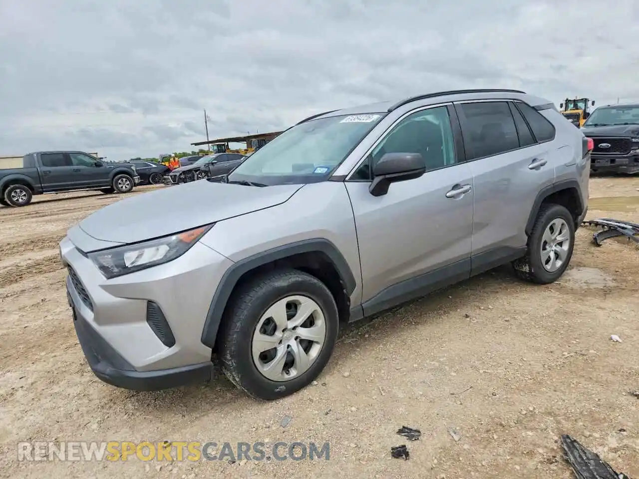 1 Photograph of a damaged car 2T3H1RFV7MC133008 TOYOTA RAV4 2021
