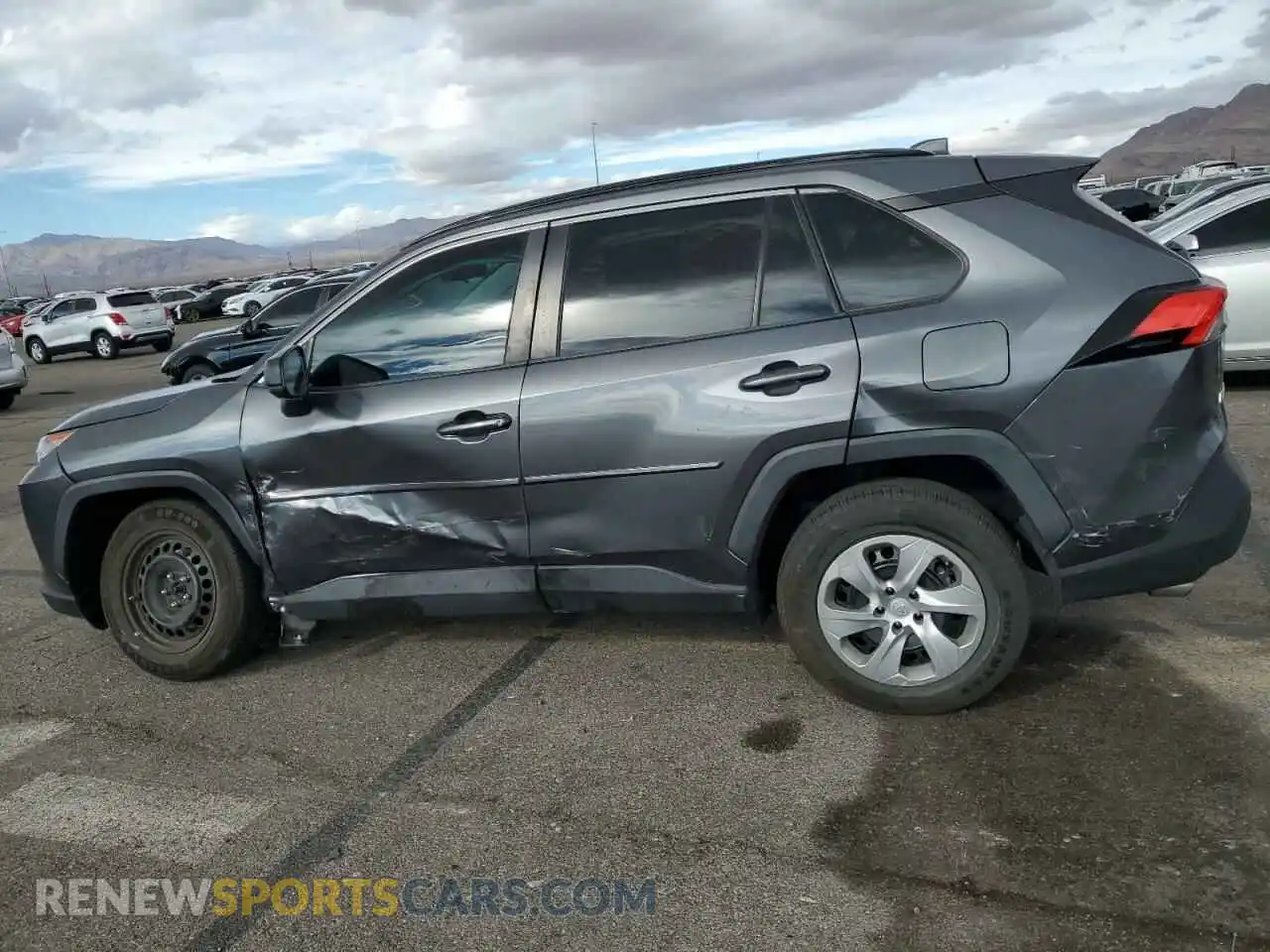 2 Photograph of a damaged car 2T3H1RFV7MC134661 TOYOTA RAV4 2021