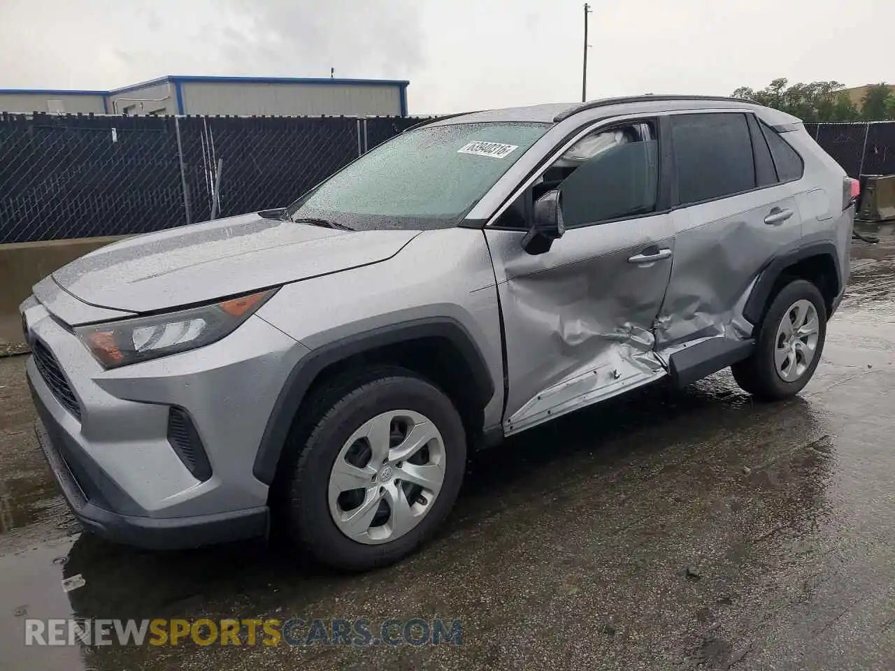 1 Photograph of a damaged car 2T3H1RFV7MC144302 TOYOTA RAV4 2021
