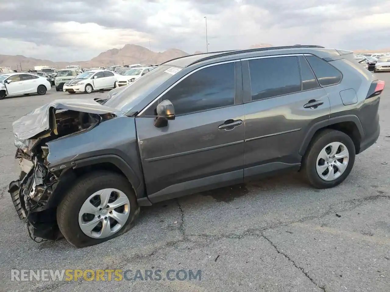 1 Photograph of a damaged car 2T3H1RFV7MC147104 TOYOTA RAV4 2021