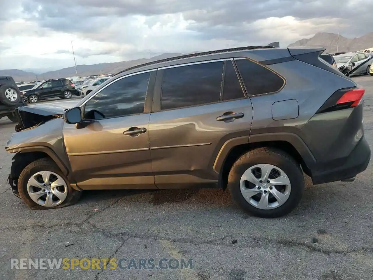 2 Photograph of a damaged car 2T3H1RFV7MC147104 TOYOTA RAV4 2021