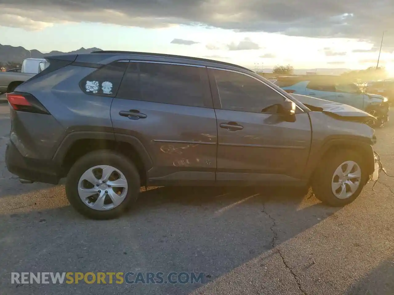3 Photograph of a damaged car 2T3H1RFV7MC147104 TOYOTA RAV4 2021
