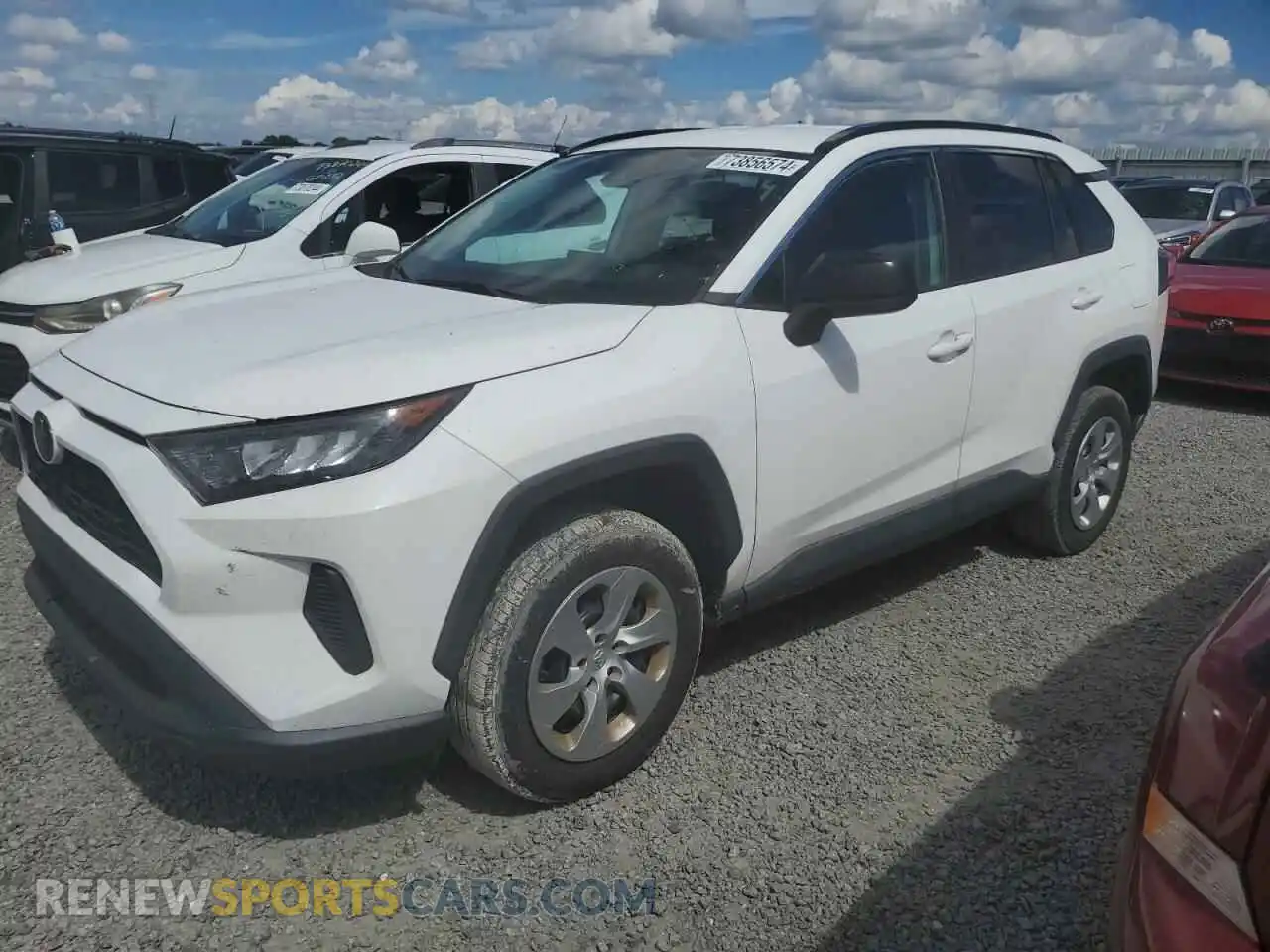 1 Photograph of a damaged car 2T3H1RFV7MC150438 TOYOTA RAV4 2021