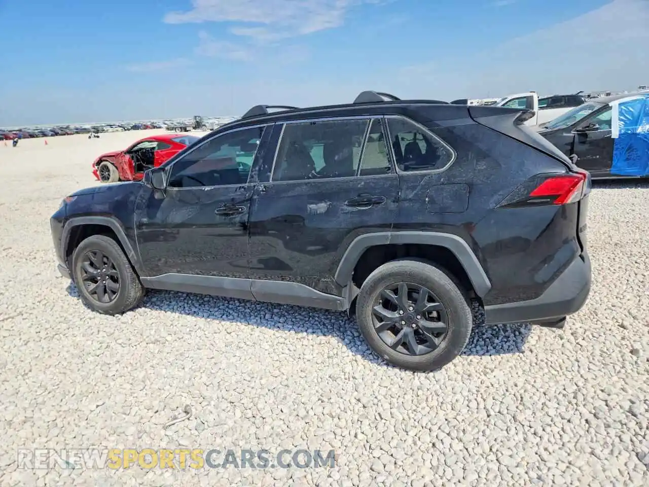 2 Фотография поврежденного автомобиля 2T3H1RFV7MC159270 TOYOTA RAV4 2021