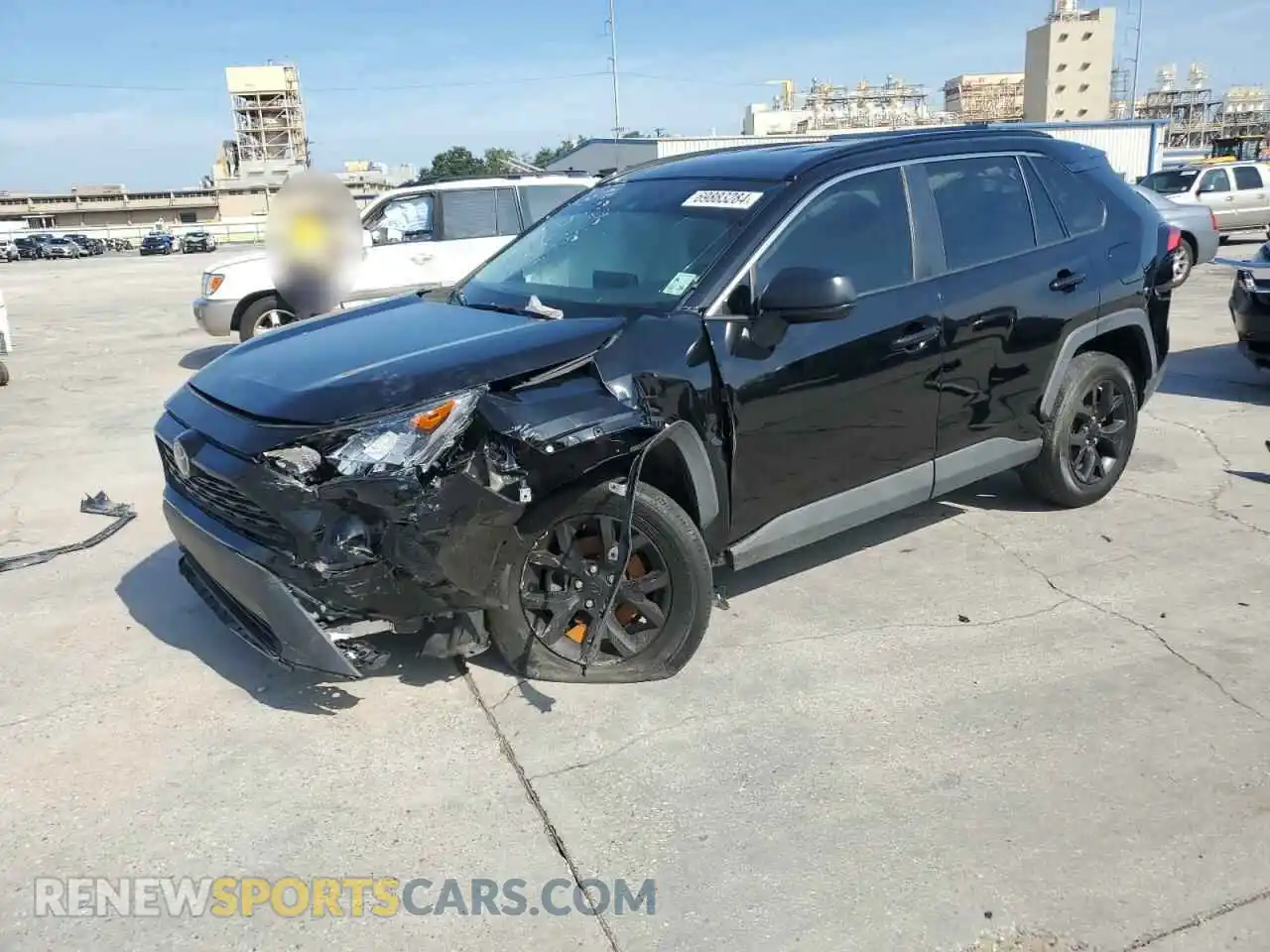 1 Photograph of a damaged car 2T3H1RFV7MC163948 TOYOTA RAV4 2021