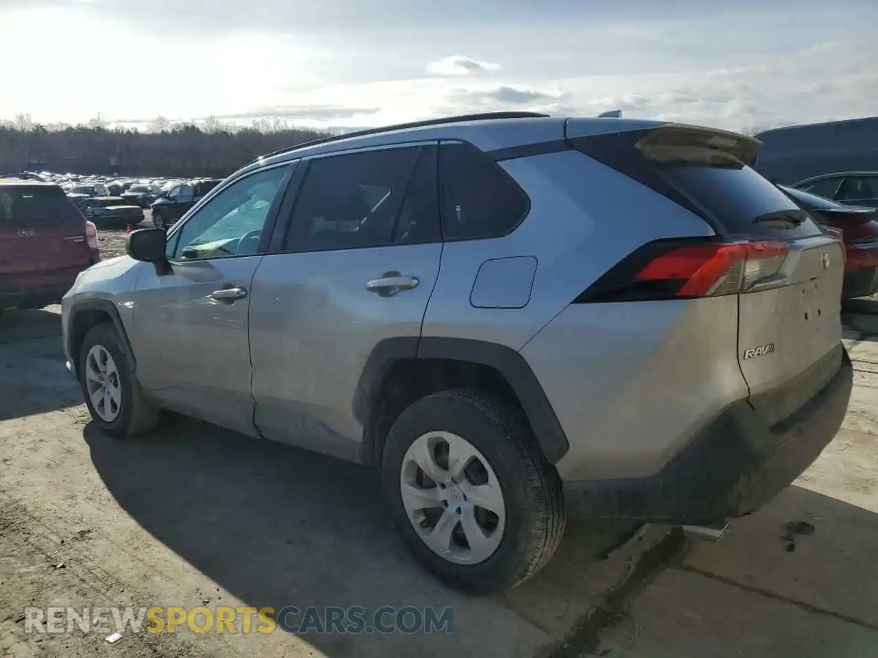 2 Photograph of a damaged car 2T3H1RFV7MW124503 TOYOTA RAV4 2021