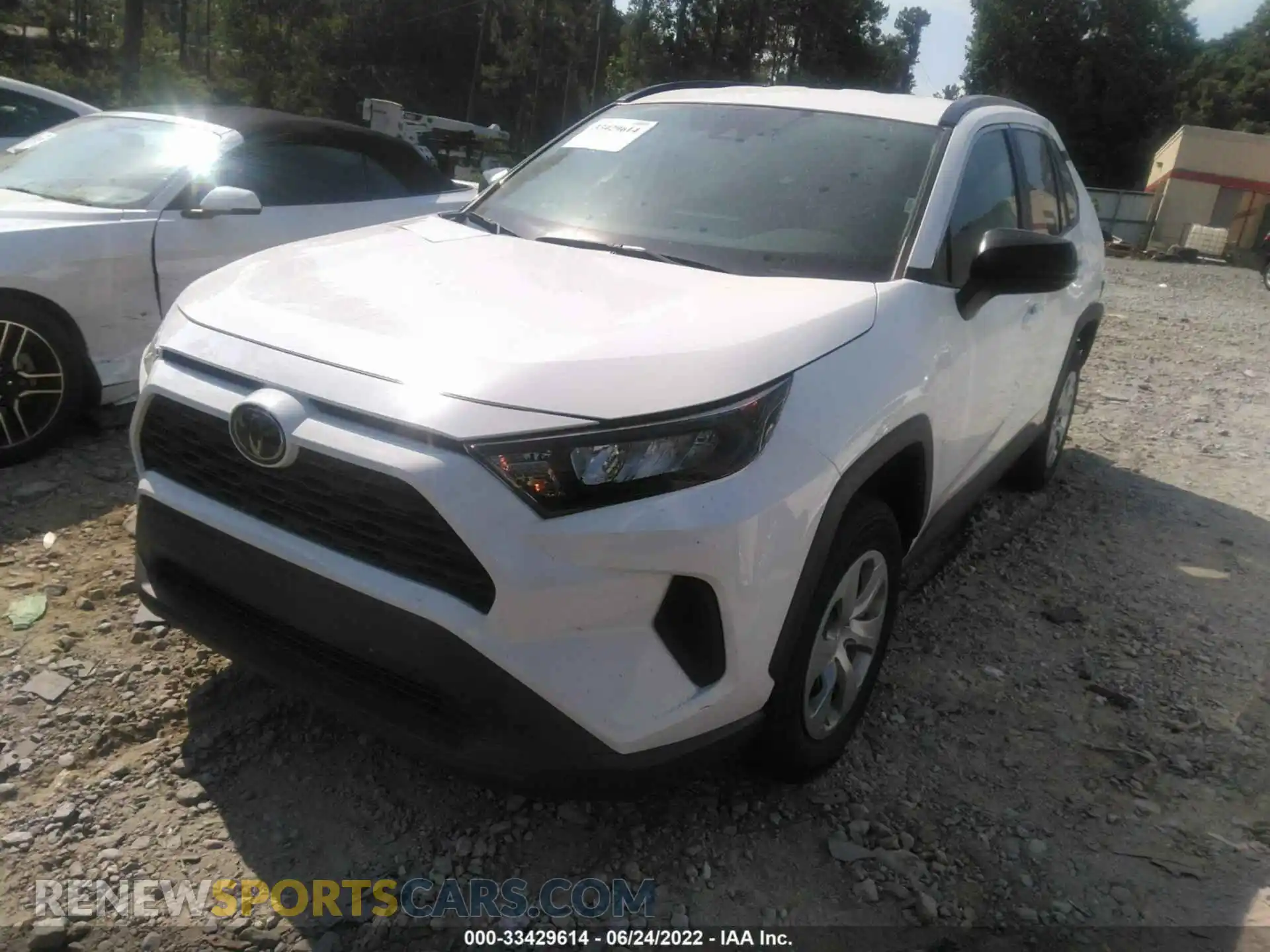2 Photograph of a damaged car 2T3H1RFV7MW129653 TOYOTA RAV4 2021
