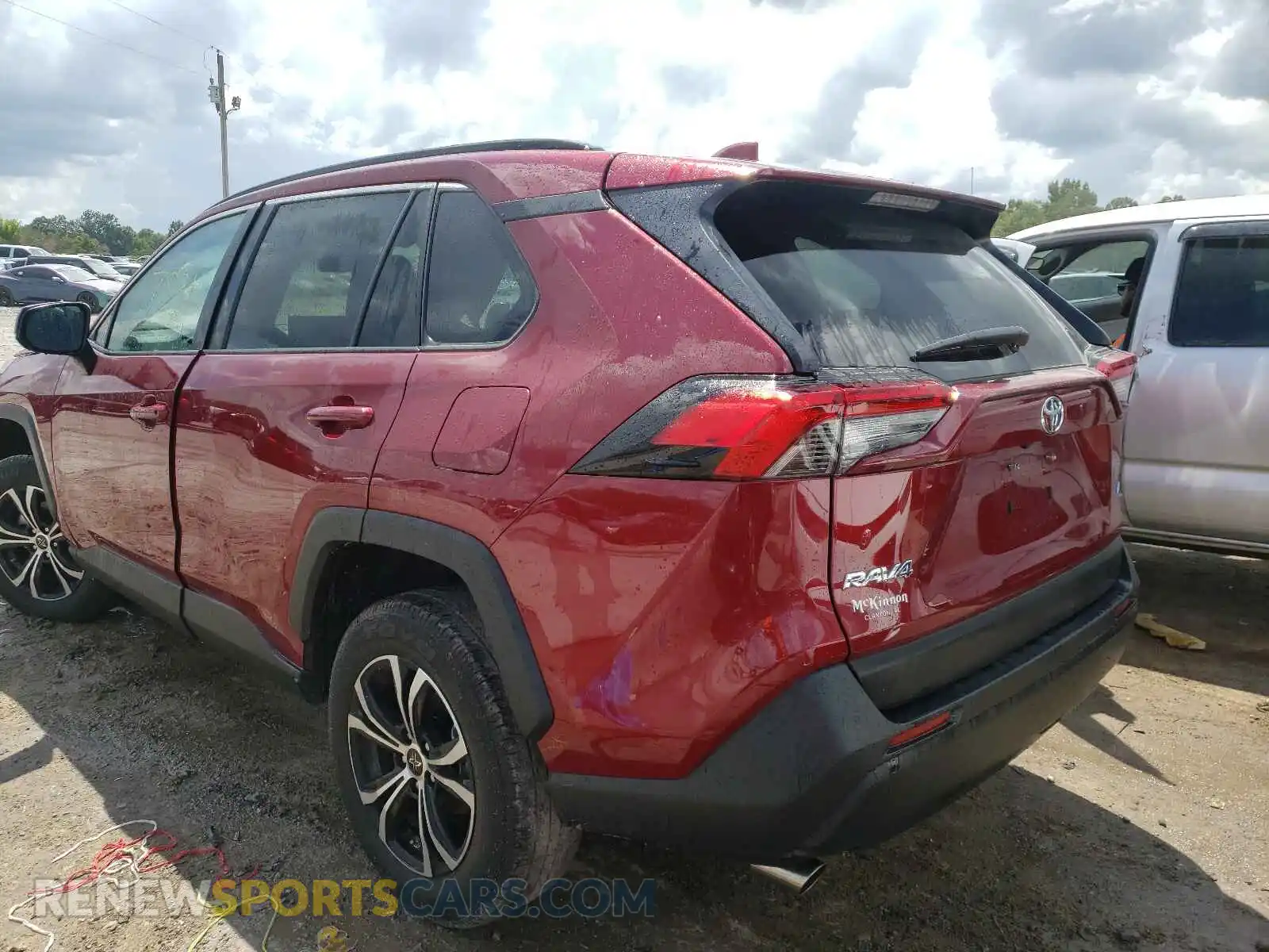 3 Фотография поврежденного автомобиля 2T3H1RFV7MW145190 TOYOTA RAV4 2021