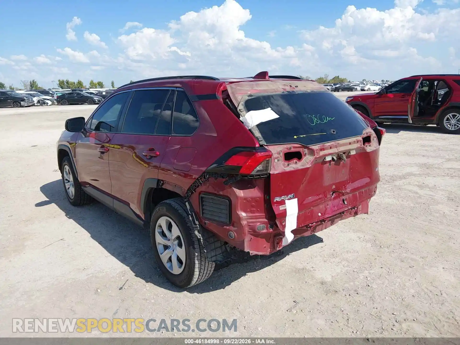 3 Фотография поврежденного автомобиля 2T3H1RFV7MW148607 TOYOTA RAV4 2021