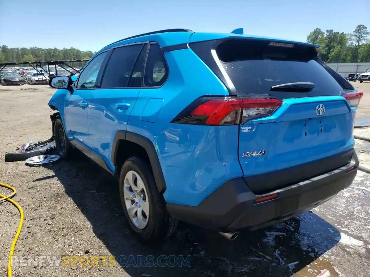 3 Photograph of a damaged car 2T3H1RFV7MW154553 TOYOTA RAV4 2021