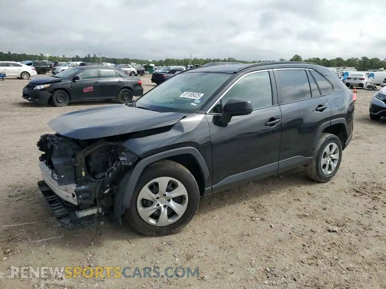1 Photograph of a damaged car 2T3H1RFV7MW155332 TOYOTA RAV4 2021