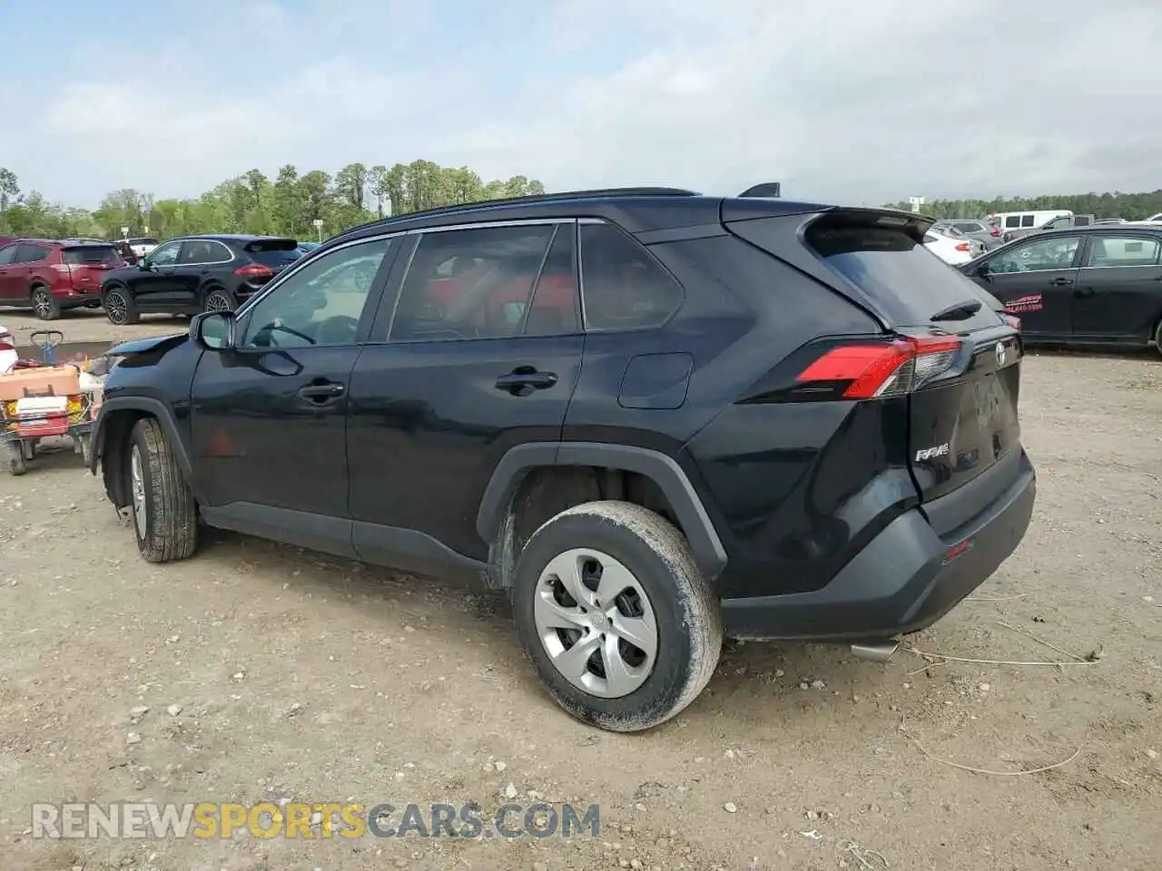 2 Photograph of a damaged car 2T3H1RFV7MW155332 TOYOTA RAV4 2021