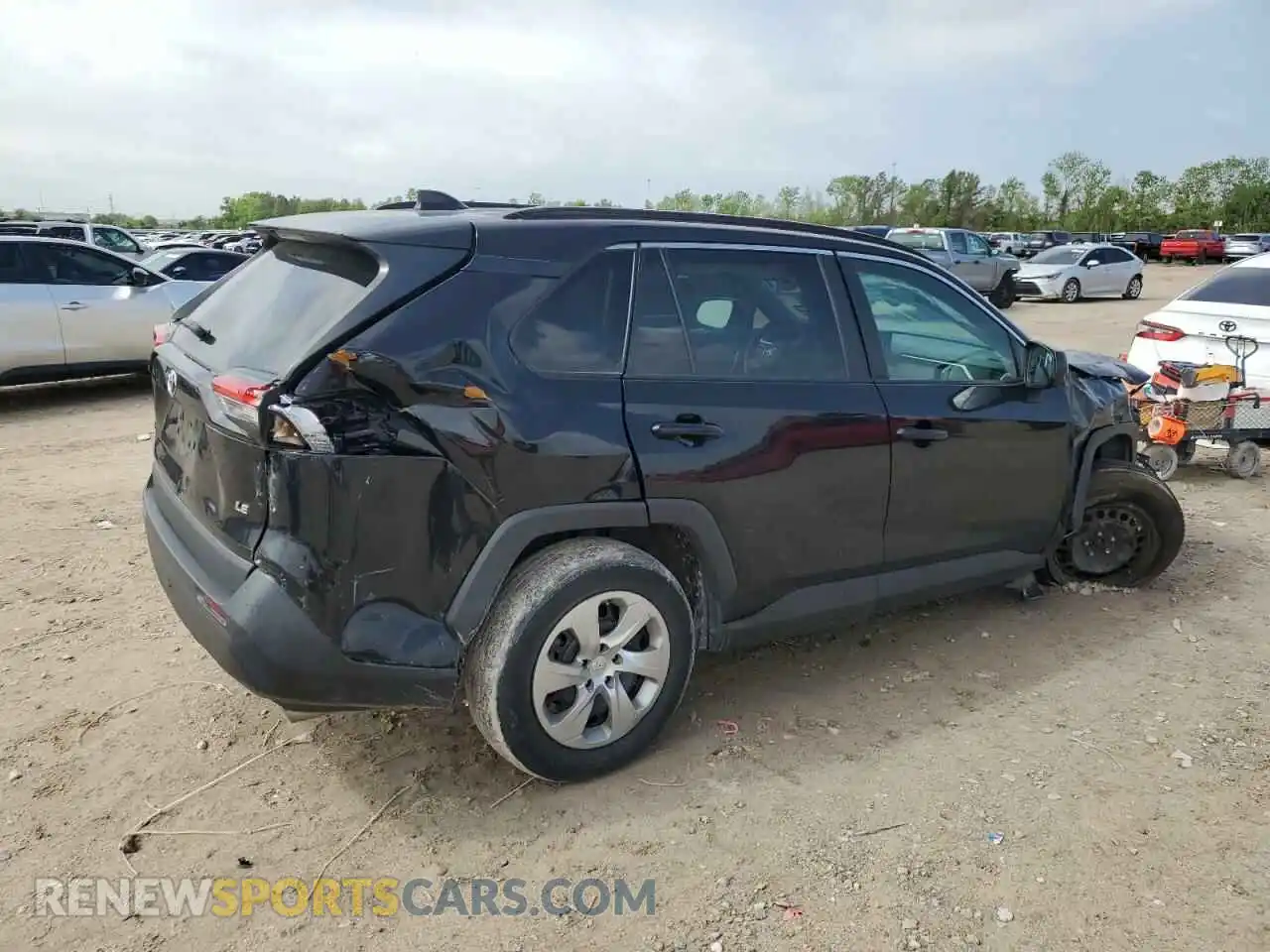 3 Photograph of a damaged car 2T3H1RFV7MW155332 TOYOTA RAV4 2021