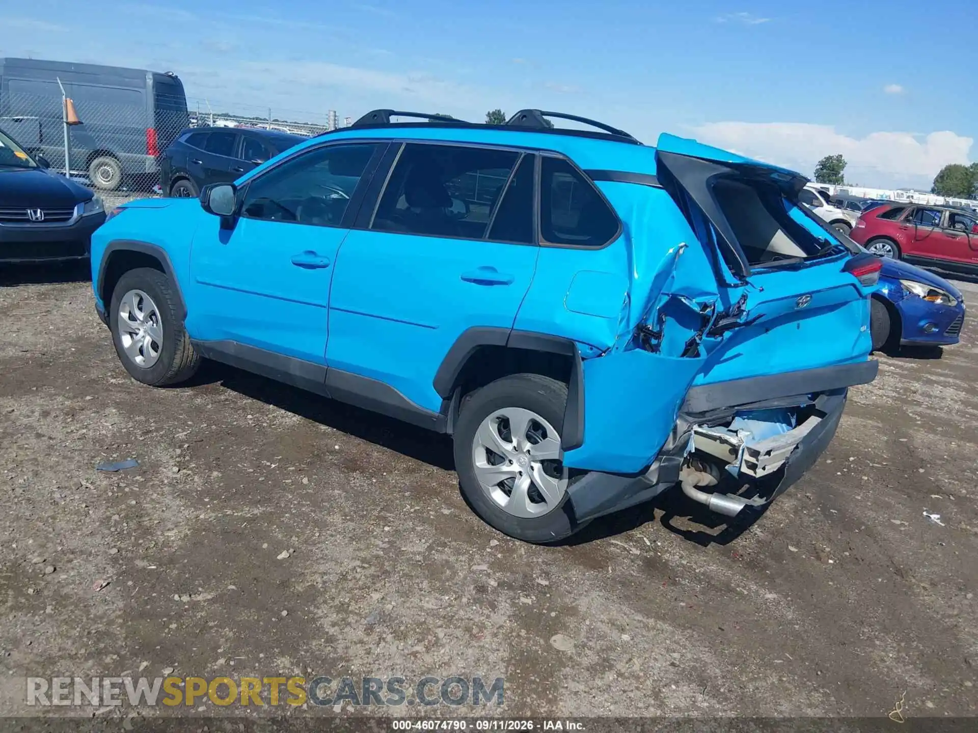 3 fotografías del automóvil dañado 2T3H1RFV7MW174642 TOYOTA RAV4 2021
