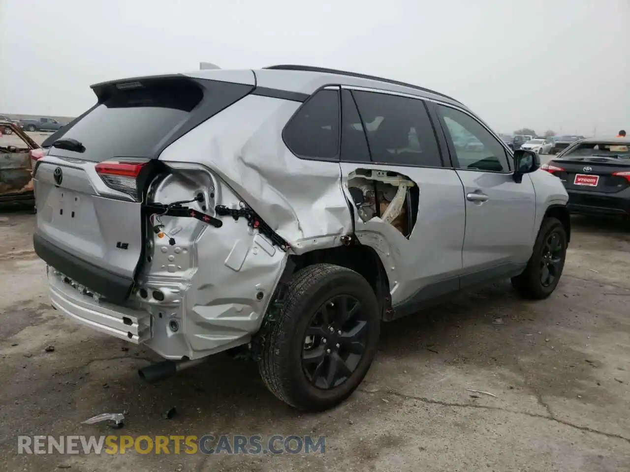 3 fotografías del automóvil dañado 2T3H1RFV7MW178304 TOYOTA RAV4 2021