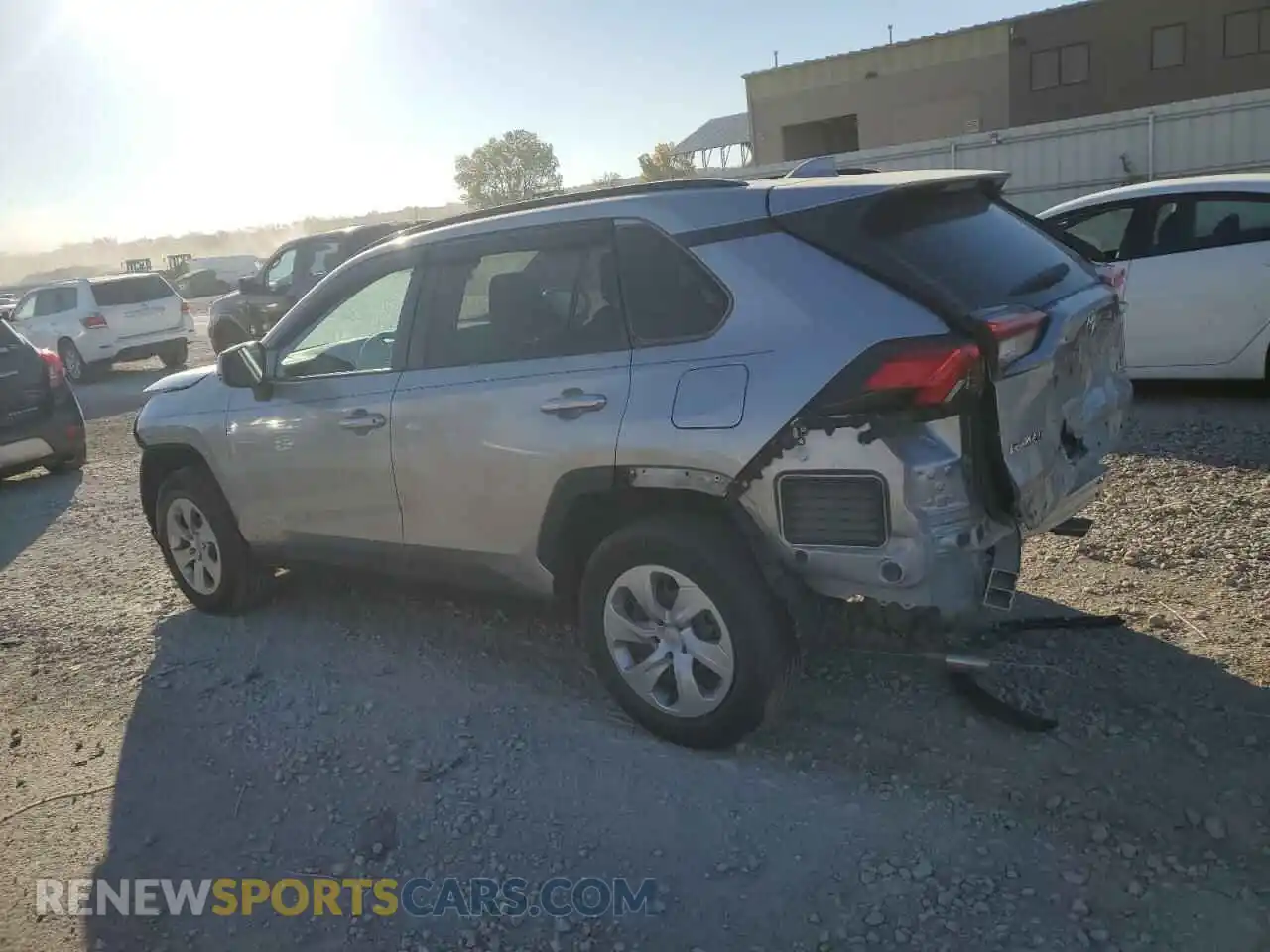2 Photograph of a damaged car 2T3H1RFV8MC100275 TOYOTA RAV4 2021