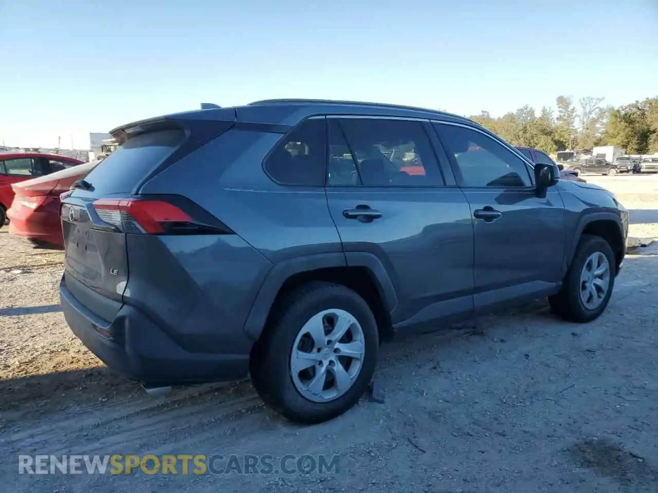 3 Photograph of a damaged car 2T3H1RFV8MC106190 TOYOTA RAV4 2021