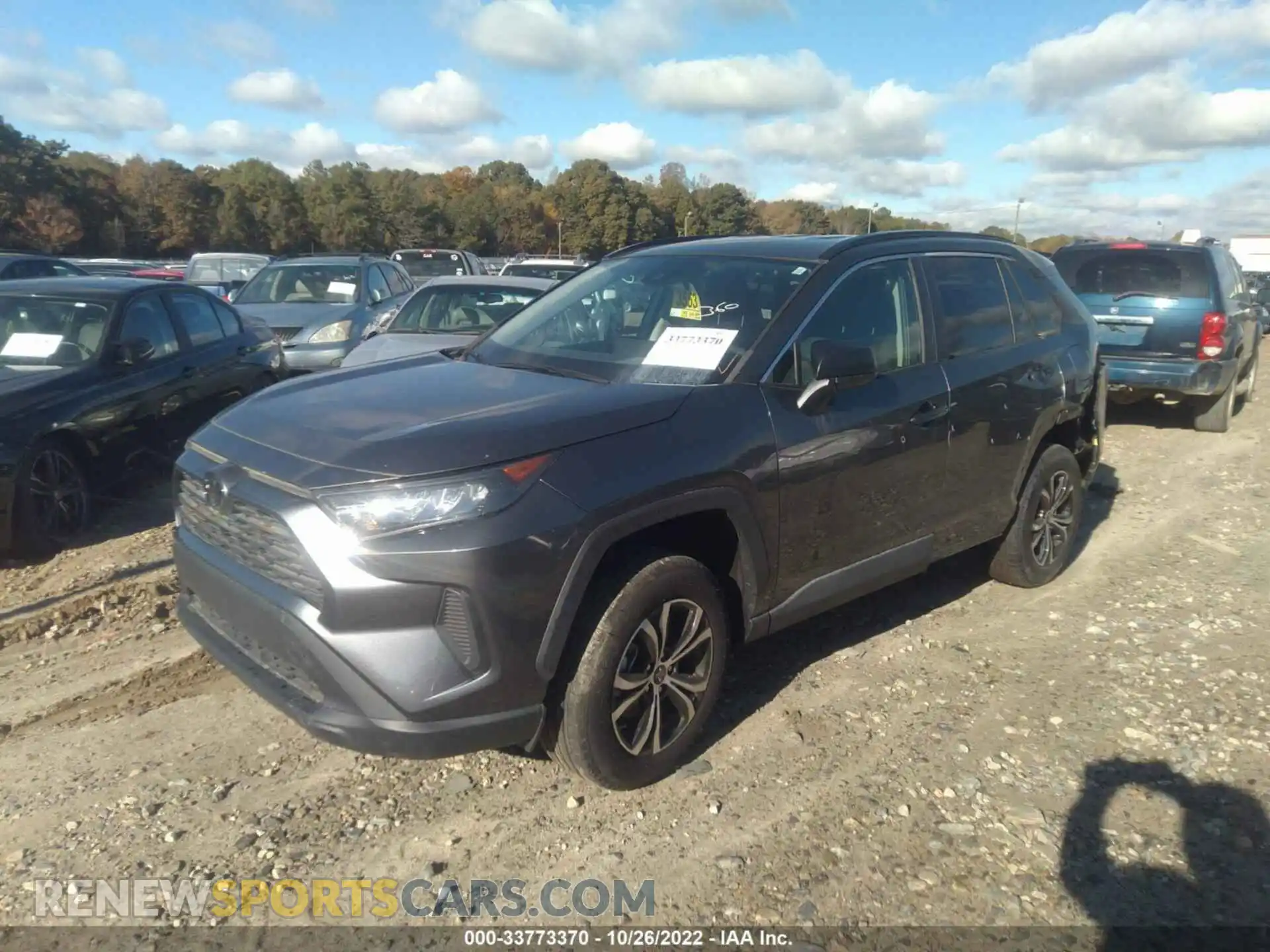 2 Photograph of a damaged car 2T3H1RFV8MC110742 TOYOTA RAV4 2021