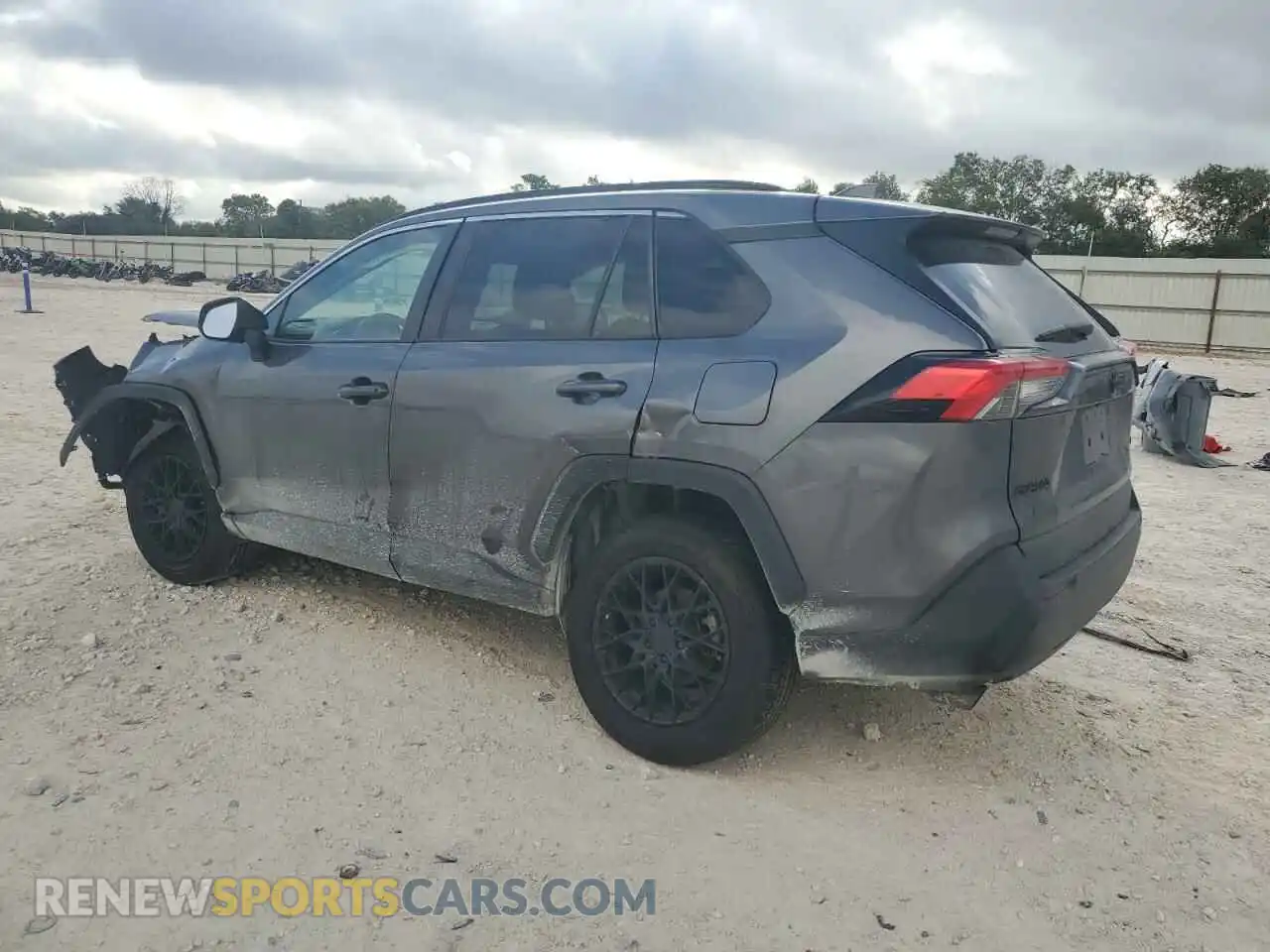 2 Photograph of a damaged car 2T3H1RFV8MC119232 TOYOTA RAV4 2021