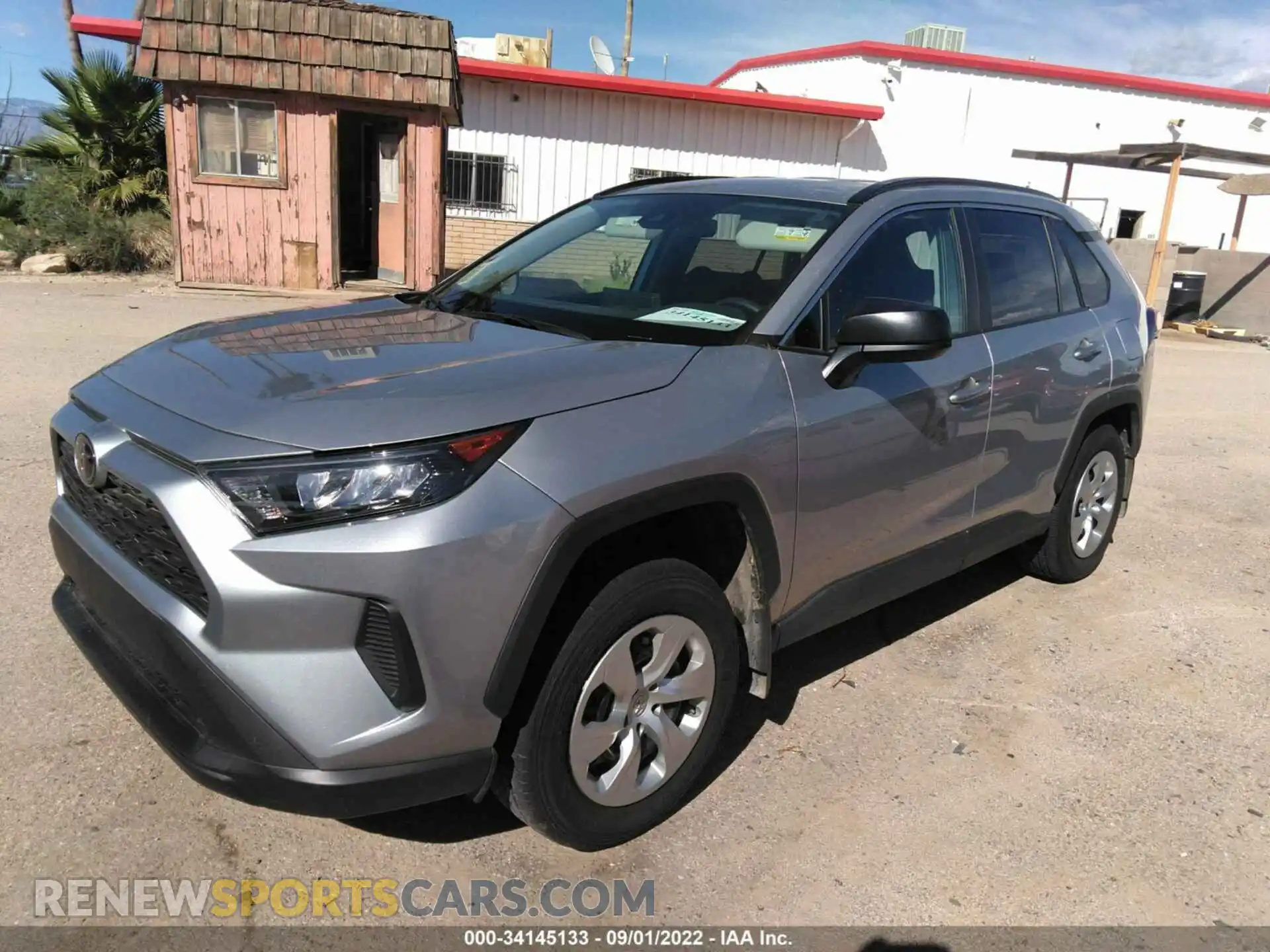 2 Photograph of a damaged car 2T3H1RFV8MC125712 TOYOTA RAV4 2021