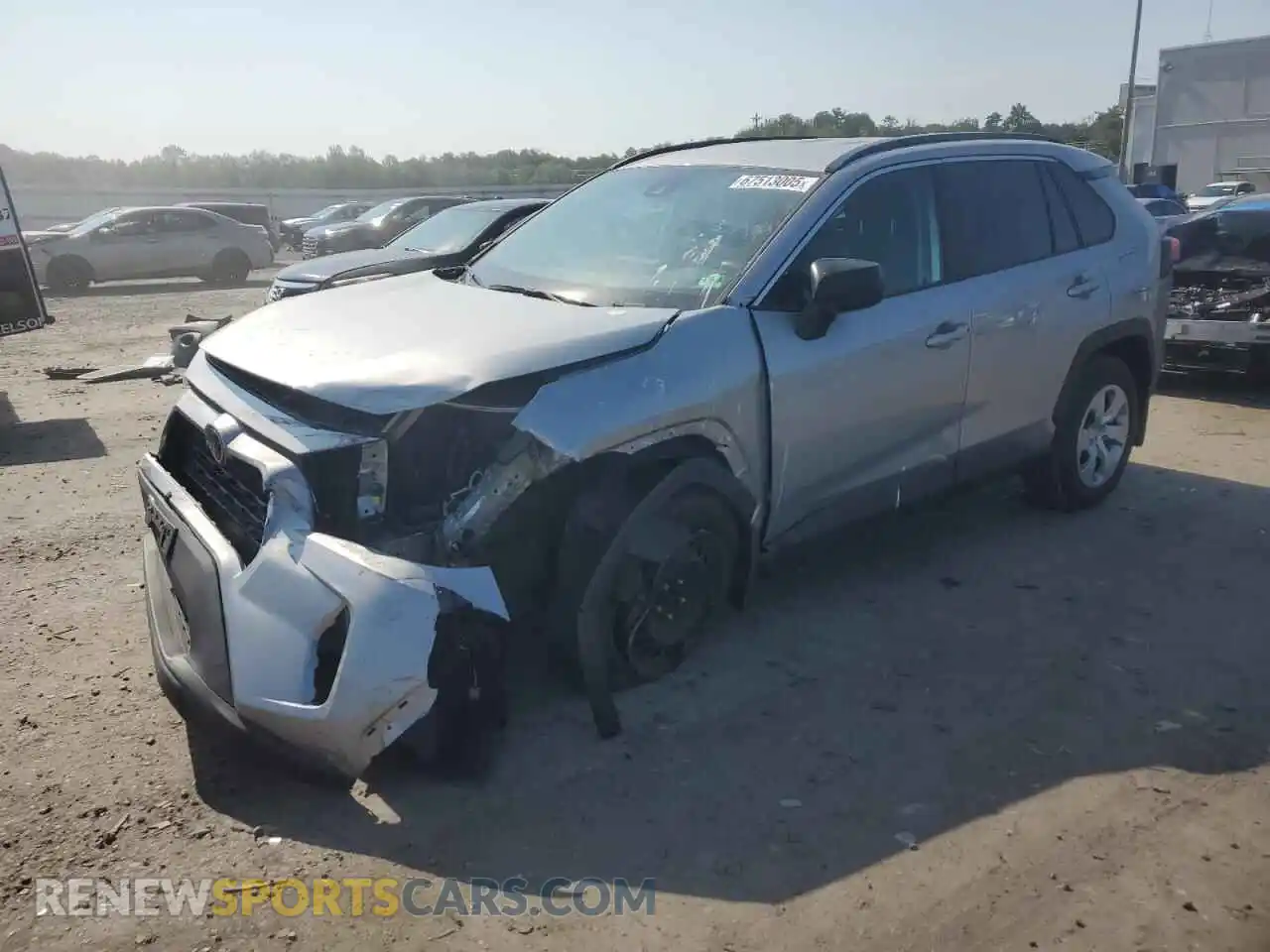 1 Photograph of a damaged car 2T3H1RFV8MC130411 TOYOTA RAV4 2021
