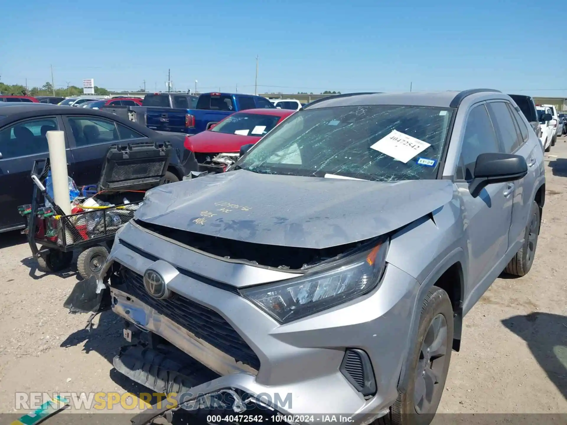 2 Фотография поврежденного автомобиля 2T3H1RFV8MC164316 TOYOTA RAV4 2021
