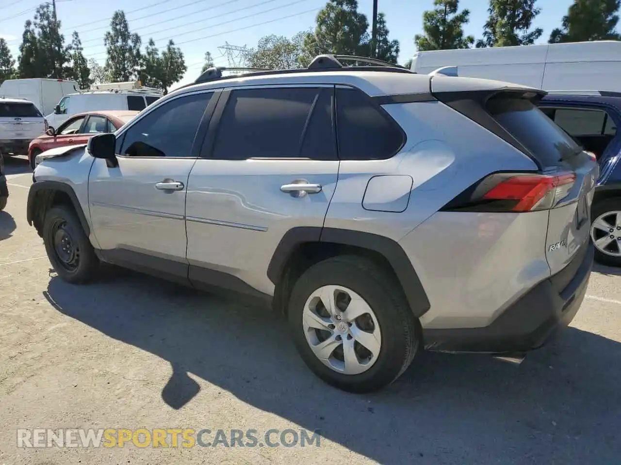 2 Photograph of a damaged car 2T3H1RFV8MW105085 TOYOTA RAV4 2021