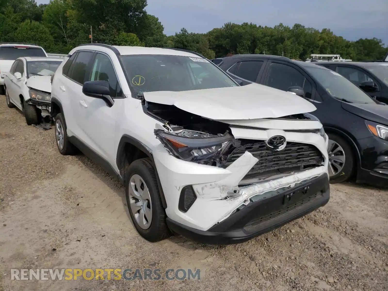 1 fotografías del automóvil dañado 2T3H1RFV8MW129936 TOYOTA RAV4 2021
