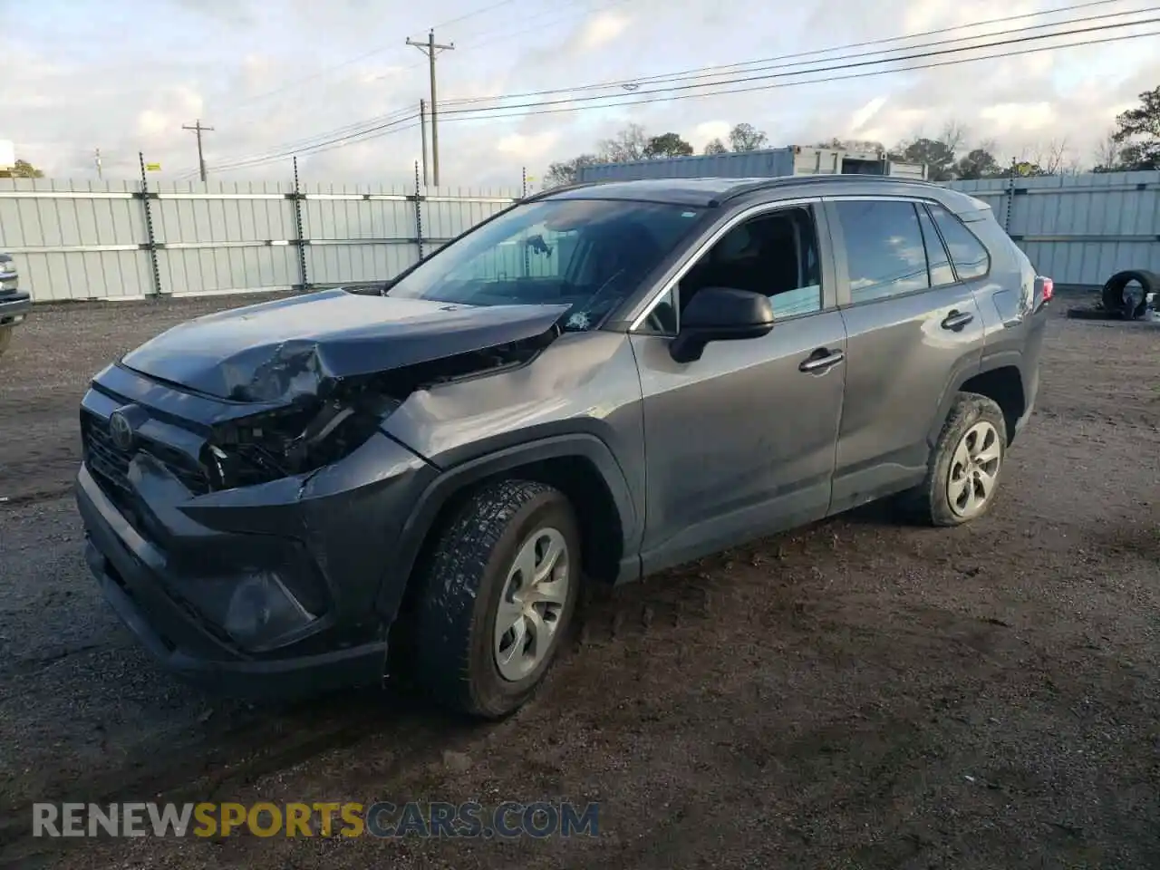 1 Photograph of a damaged car 2T3H1RFV8MW144839 TOYOTA RAV4 2021
