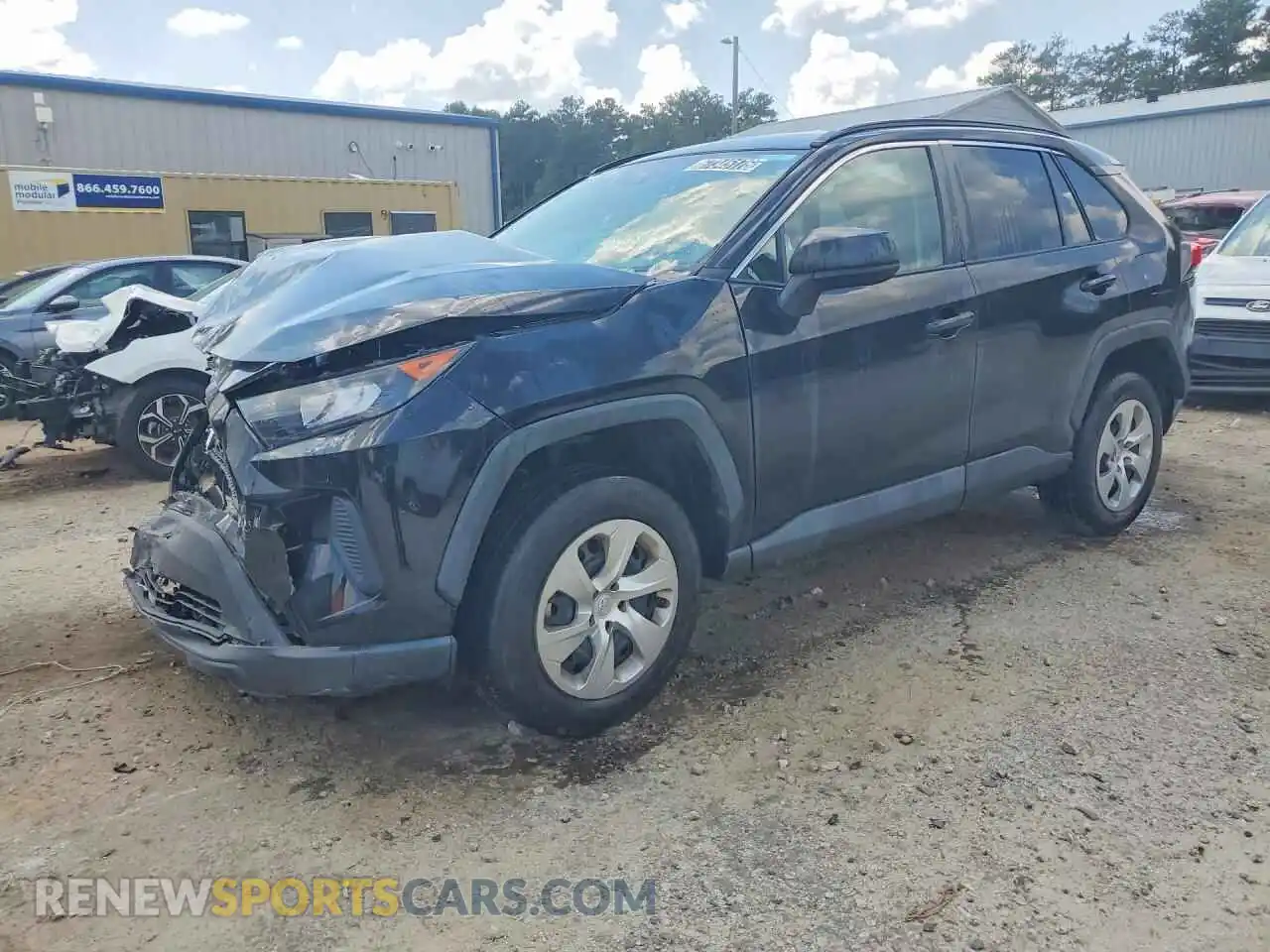 1 Фотография поврежденного автомобиля 2T3H1RFV8MW154691 TOYOTA RAV4 2021