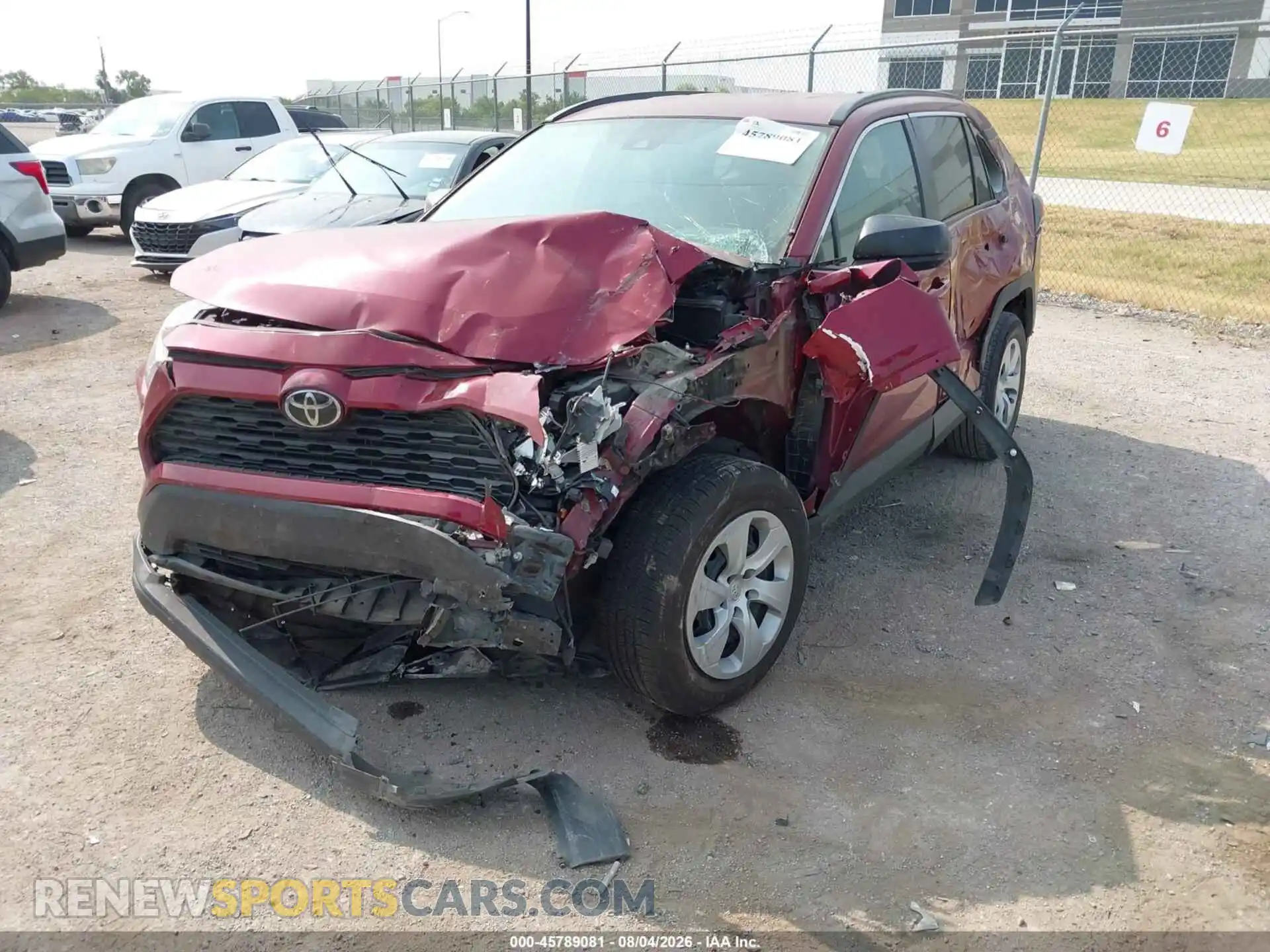 2 Photograph of a damaged car 2T3H1RFV8MW156733 TOYOTA RAV4 2021
