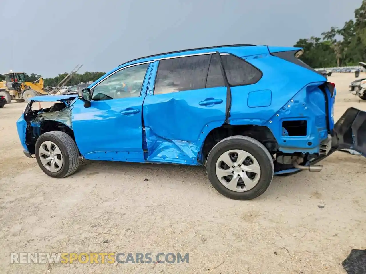 2 Photograph of a damaged car 2T3H1RFV8MW159745 TOYOTA RAV4 2021