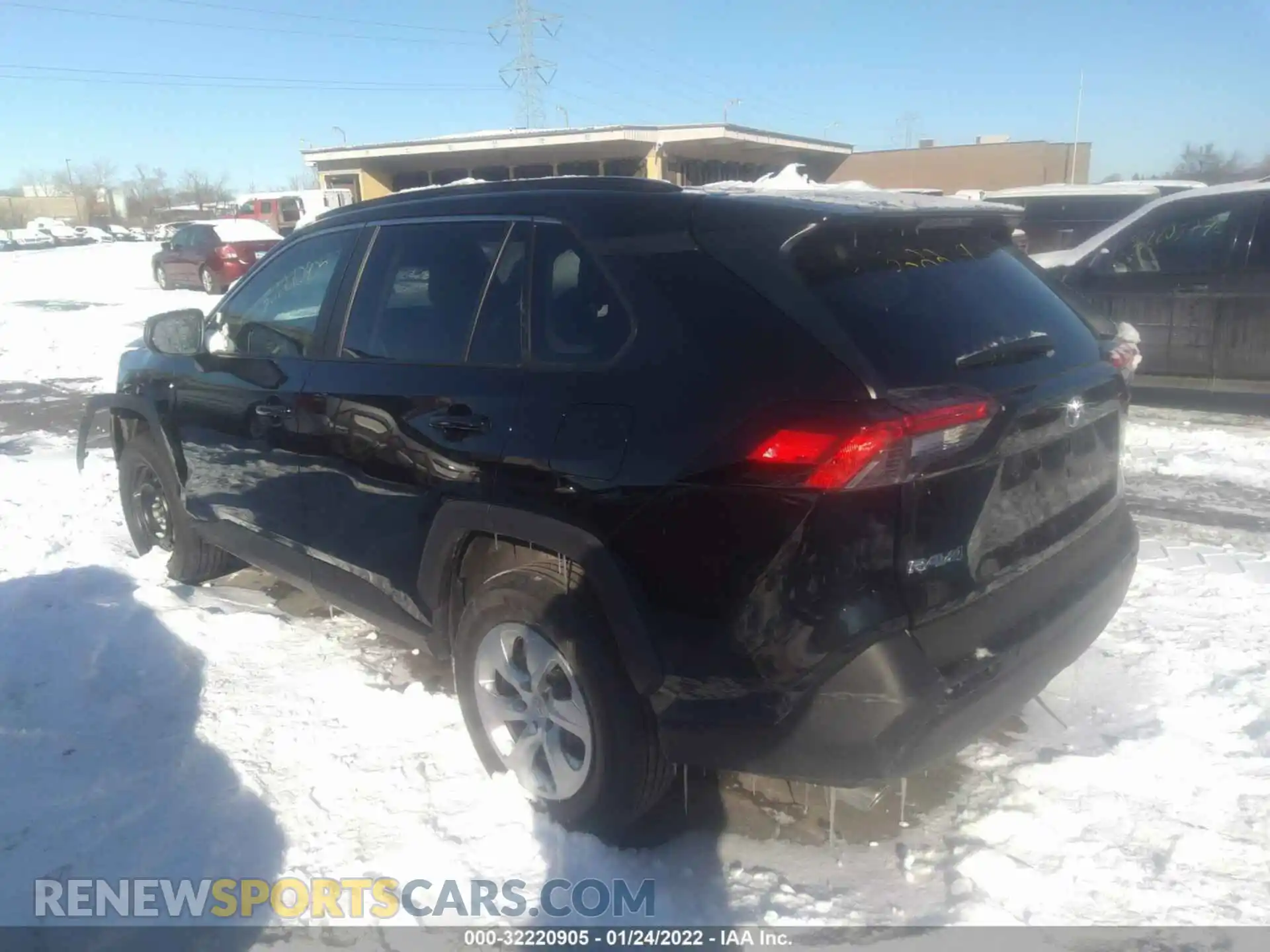 3 fotografías del automóvil dañado 2T3H1RFV8MW174780 TOYOTA RAV4 2021