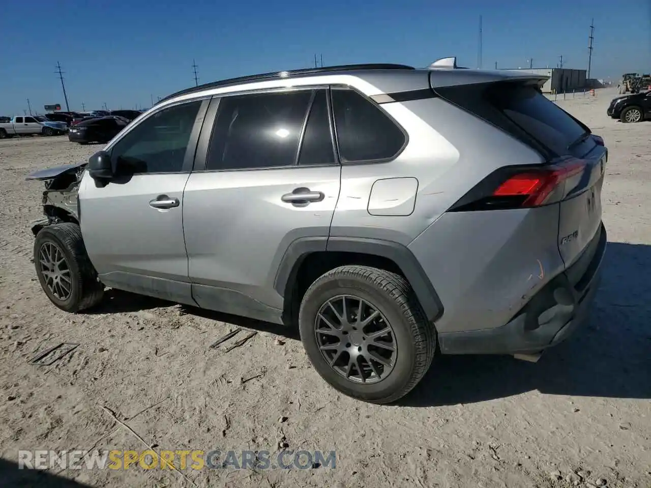 2 Photograph of a damaged car 2T3H1RFV9MC090517 TOYOTA RAV4 2021