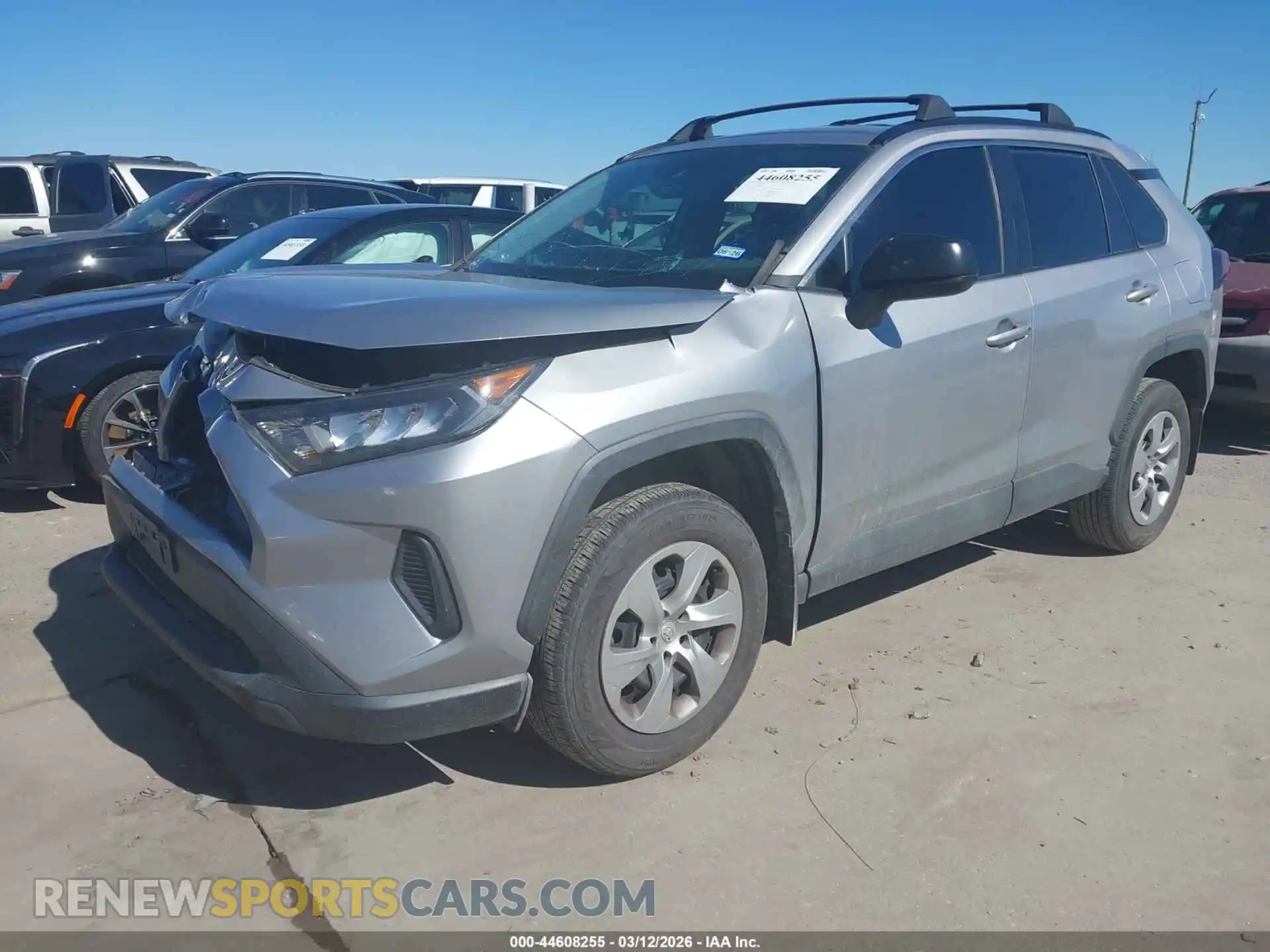 2 Photograph of a damaged car 2T3H1RFV9MC096270 TOYOTA RAV4 2021