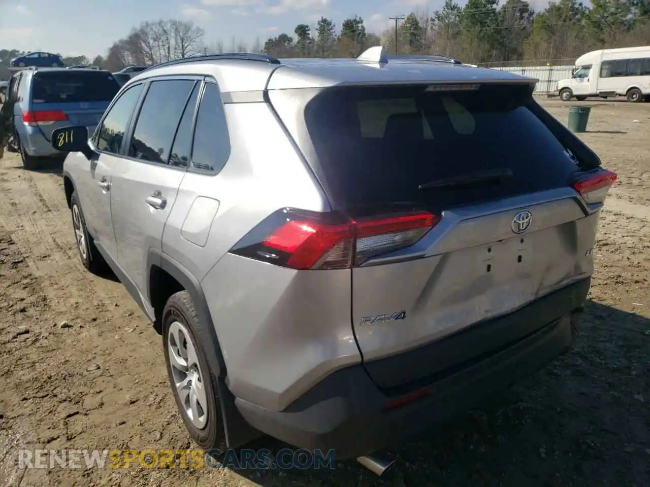 3 Photograph of a damaged car 2T3H1RFV9MC121412 TOYOTA RAV4 2021