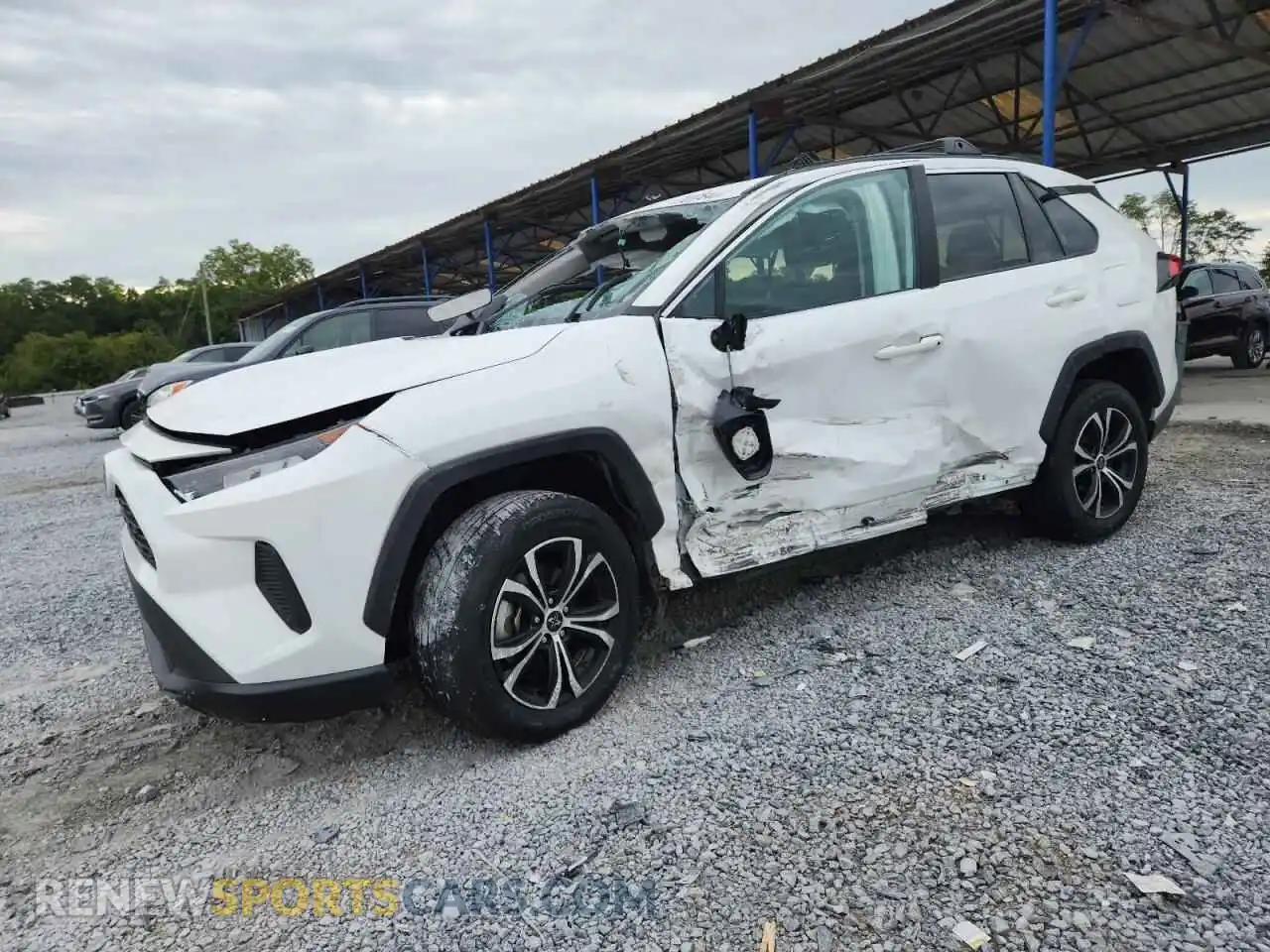 1 Photograph of a damaged car 2T3H1RFV9MC125637 TOYOTA RAV4 2021