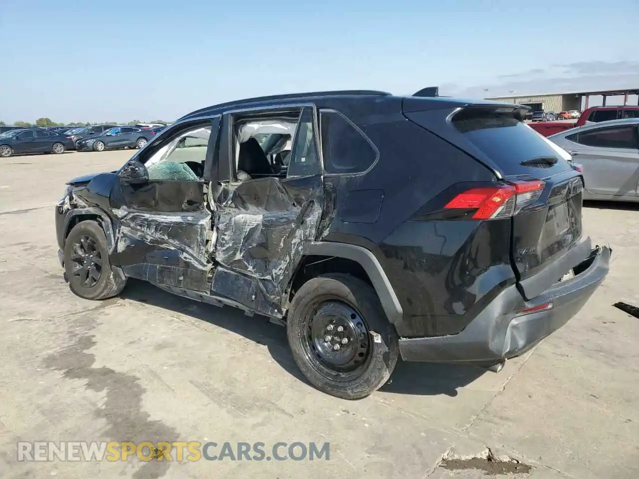 2 Photograph of a damaged car 2T3H1RFV9MC132538 TOYOTA RAV4 2021