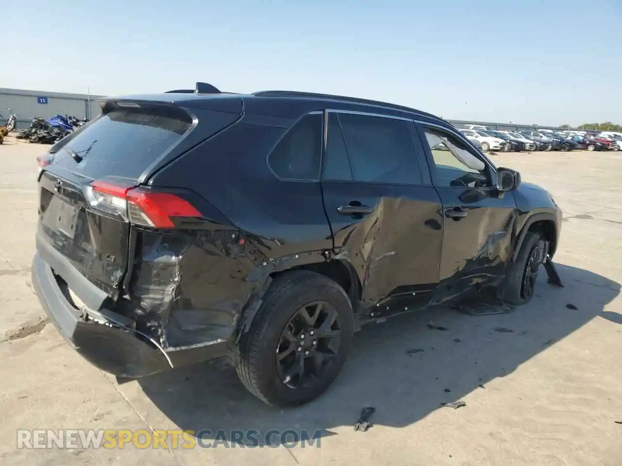 3 Photograph of a damaged car 2T3H1RFV9MC132538 TOYOTA RAV4 2021