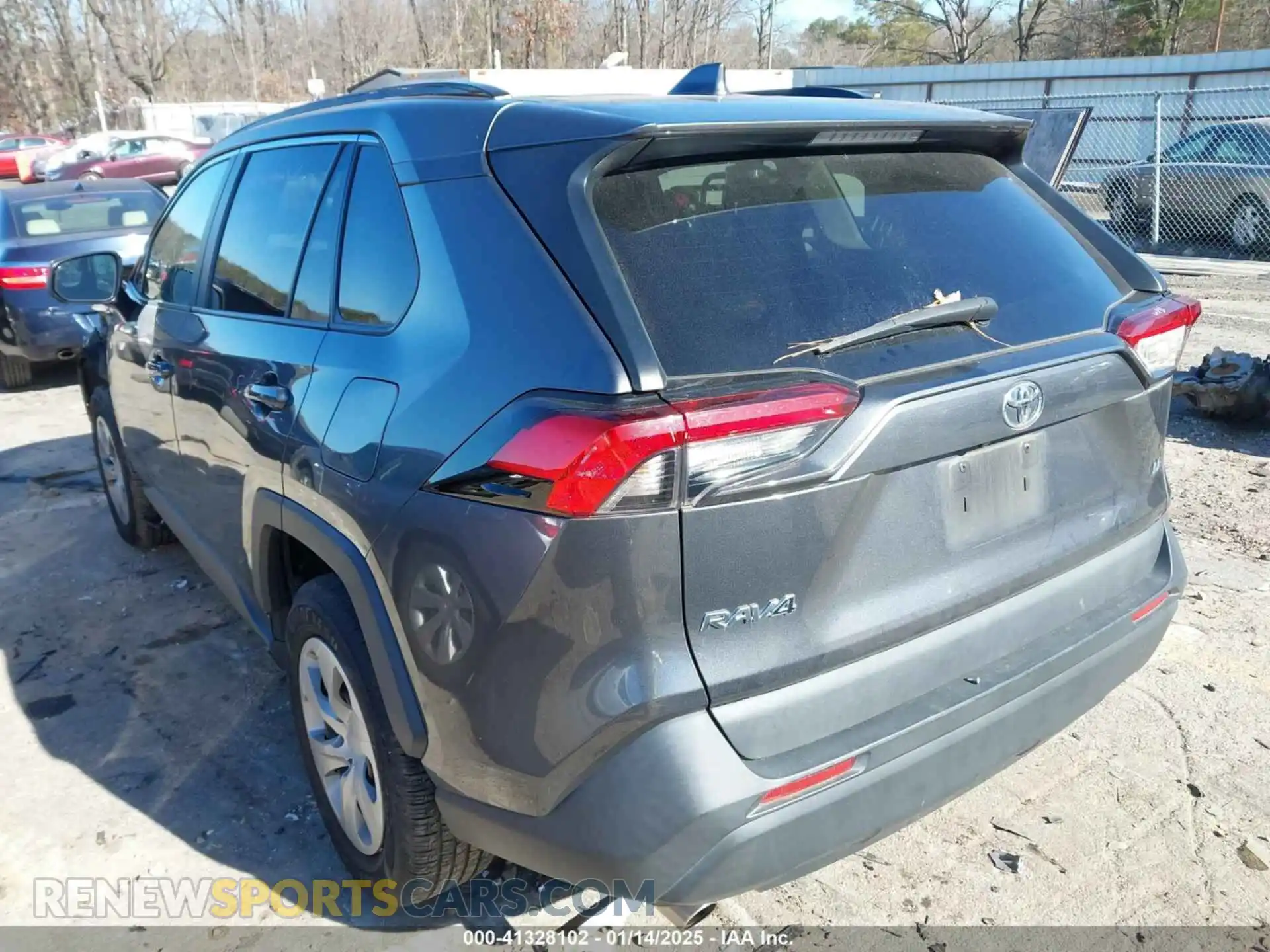 3 Photograph of a damaged car 2T3H1RFV9MC141966 TOYOTA RAV4 2021