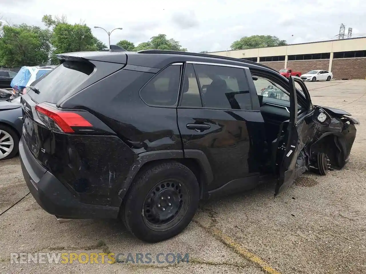 3 Photograph of a damaged car 2T3H1RFV9MC149310 TOYOTA RAV4 2021