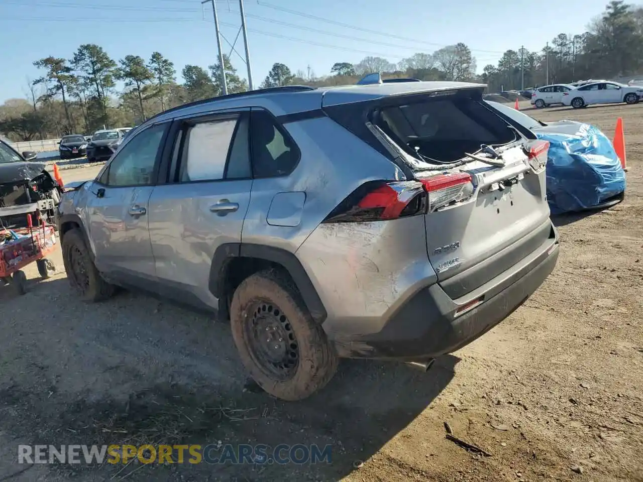 2 Photograph of a damaged car 2T3H1RFV9MC149873 TOYOTA RAV4 2021