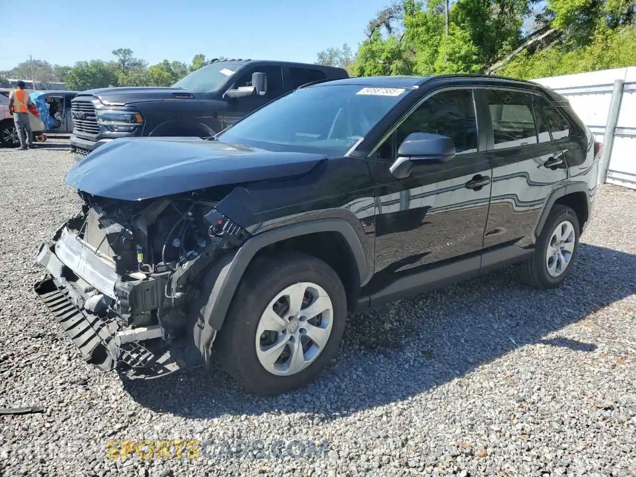 1 Фотография поврежденного автомобиля 2T3H1RFV9MC156659 TOYOTA RAV4 2021
