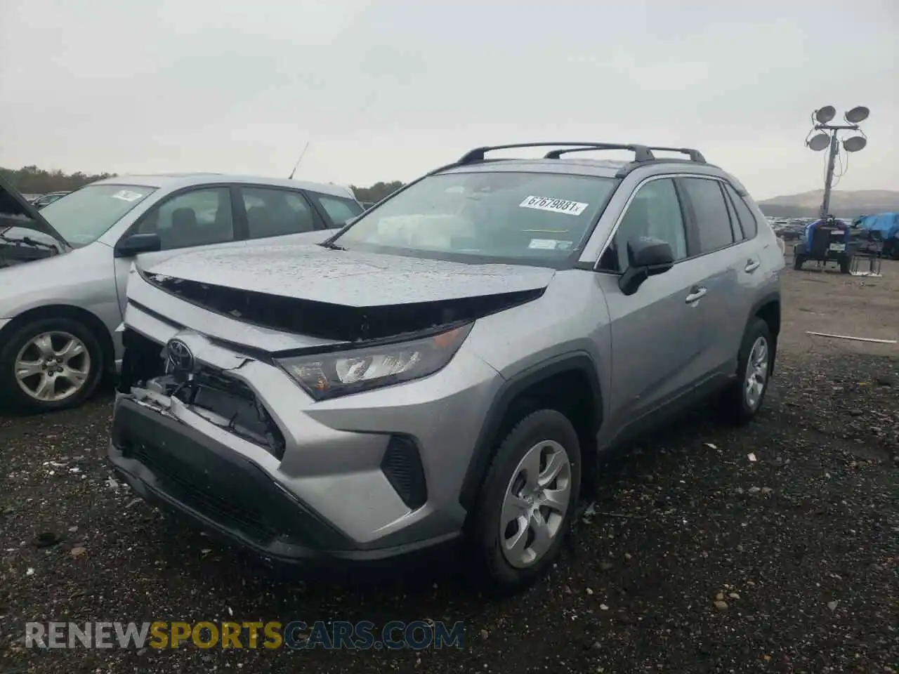 2 Photograph of a damaged car 2T3H1RFV9MC158685 TOYOTA RAV4 2021
