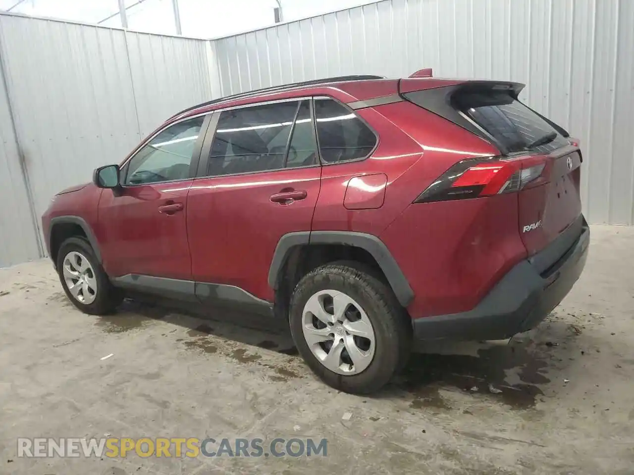 2 Photograph of a damaged car 2T3H1RFV9MW136684 TOYOTA RAV4 2021