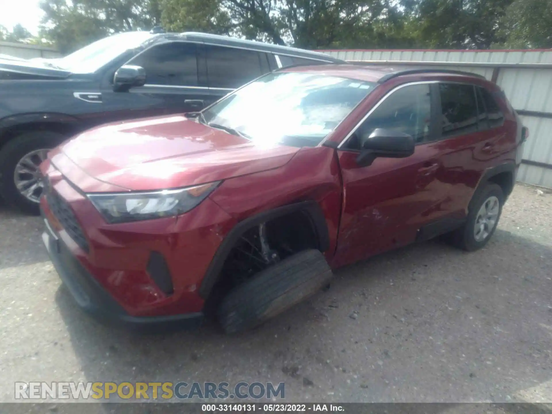 2 Photograph of a damaged car 2T3H1RFV9MW143795 TOYOTA RAV4 2021