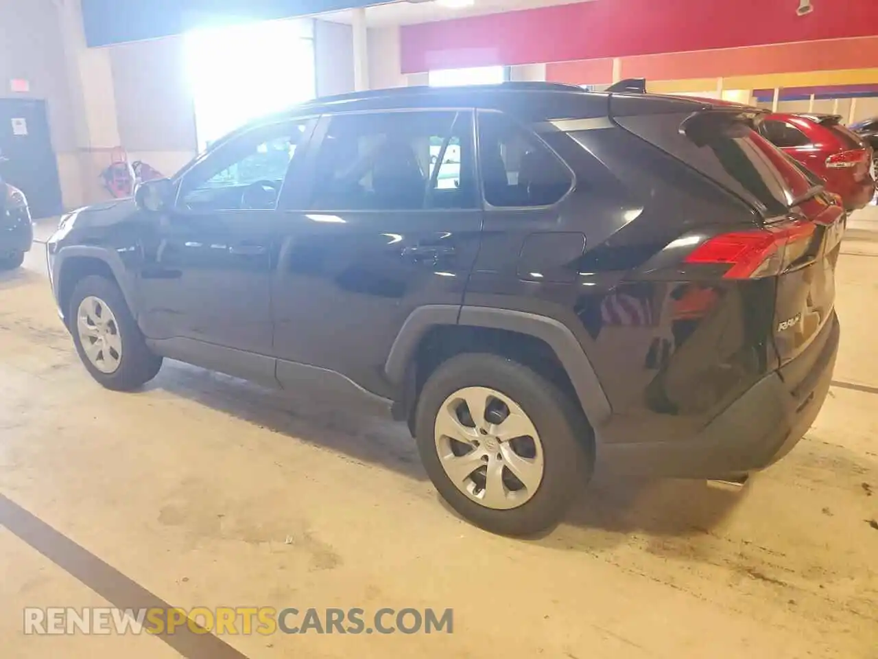 2 fotografías del automóvil dañado 2T3H1RFV9MW149340 TOYOTA RAV4 2021